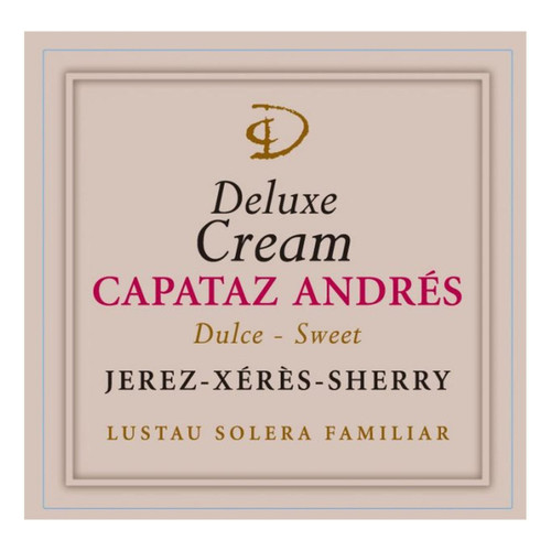 Emilio Lustau, Deluxe Cream Capataz Andres Jerez-Xeres-Sherry NV 750ml