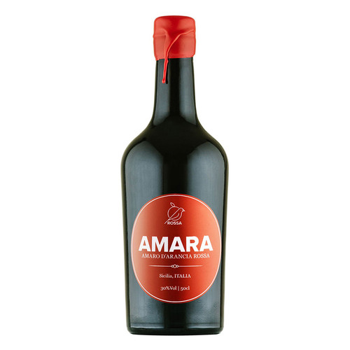 Rossa Amara Amaro d'Arancia Rossa Sicilian Liqueur NV 750ml