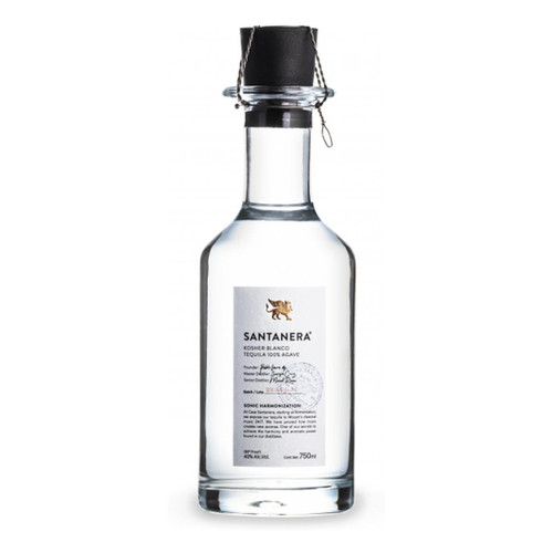 Destileria Santanera Kosher Blanco Tequila 100% de Agave NV 750ml