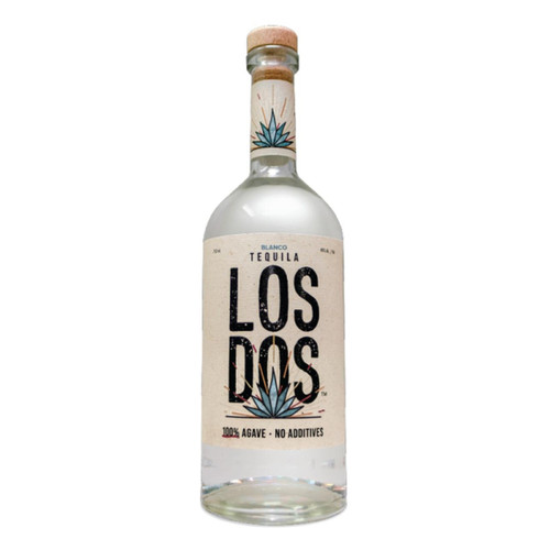 Los Dos Blanco Tequila 100% de Agave NV 750ml