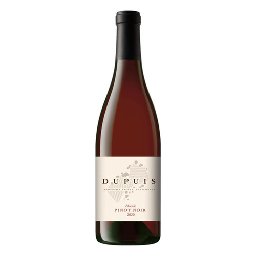 DuPuis Wines Pinot Noir Elswick Vineyard Anderson Valley 2020 750ml