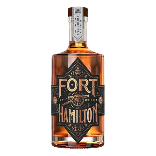 Fort Hamilton Single Barrel Rye Whiskey NV 375ml