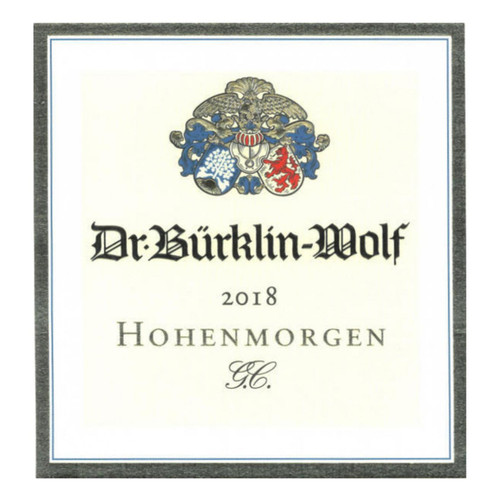 Dr. Burklin-Wolf Pfalz Riesling Dry Hohenmorgen G.C 2020 750ml