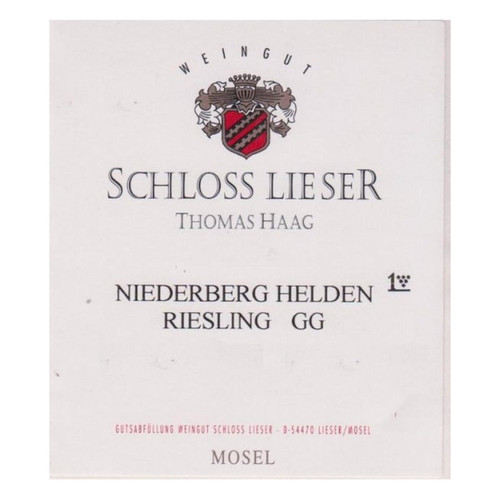 Schloss Lieser Riesling Niederberg Helden Grosses Gewachs 2020 750ml