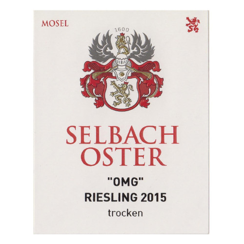 Selbach-Oster Riesling OMG Trocken 2018 750ml