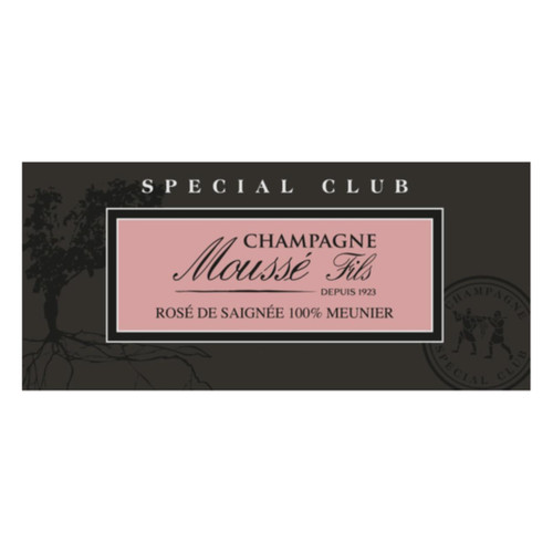 Mousse Fils, Champagne Brut Special Club Rose de Saignee Meunier Lieu Dit Les Bout de la Ville 2018 750ml