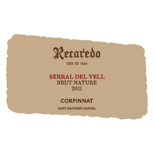 Recaredo "Serral del Vell" Corpinnat Gran Reserva Brut Nature 2015 750ml