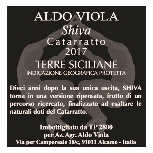 Aldo Viola "Shiva" Terre Siciliane Bianco 2017 750ml