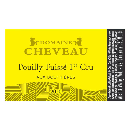 Domaine Cheveau Pouilly-Fuissé "Aux Bouthières" 2018 750ml