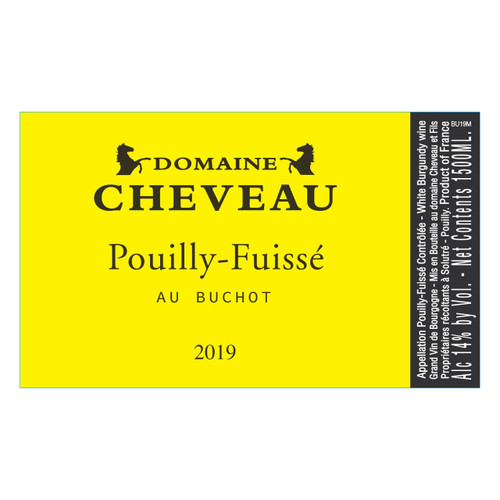 Domaine Cheveau Pouilly-Fuissé "Au Buchot" 2018 1.5L