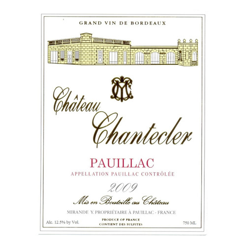 Chateau Chantecler Pauillac 2017 1.5L