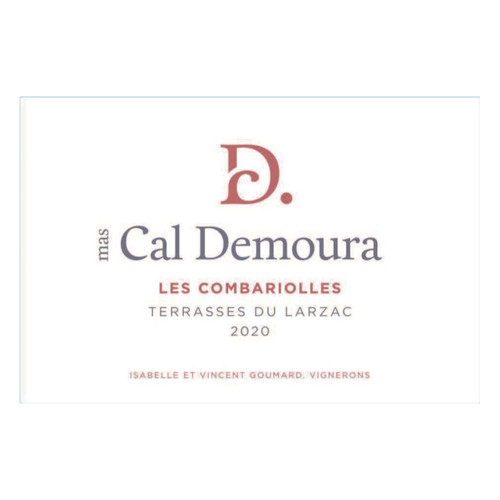 Mas Cal Demoura "Les Combariolles" Terrasses du Larzac 2020 750ml