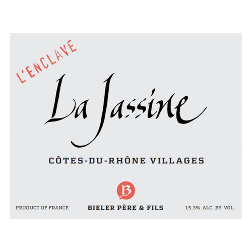 Bieler Pere et Fils Cotes du Rhone Villages La Jassine 2021 750ml