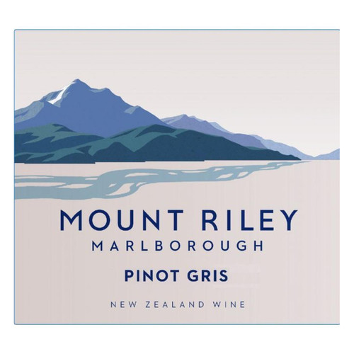 Mount Riley, Pinot Gris Marlborough 2022 750ml