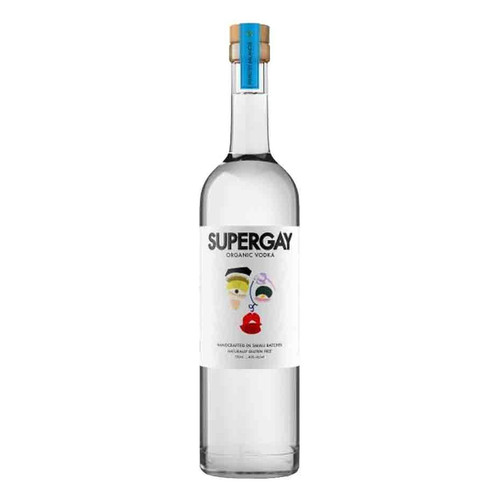 Supergay Spirits Craft Vodka NV 750ml Supergay Spirits Craft Vodka NV 750ml