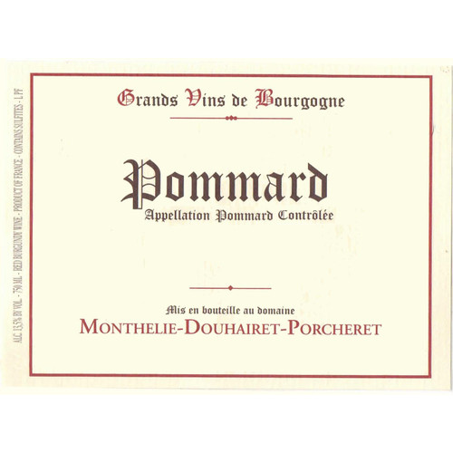 Domaine Douhairet-Porcheret Pommard 2019 750ml
