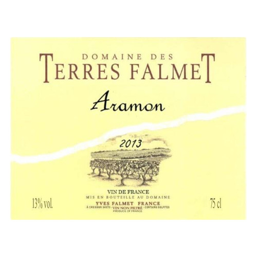 Terres Falmet Aramon 2022 750ml