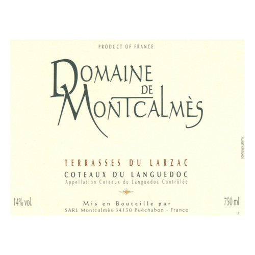 Domaine de Montcalmes Terrasses du Larzac 2015 750ml