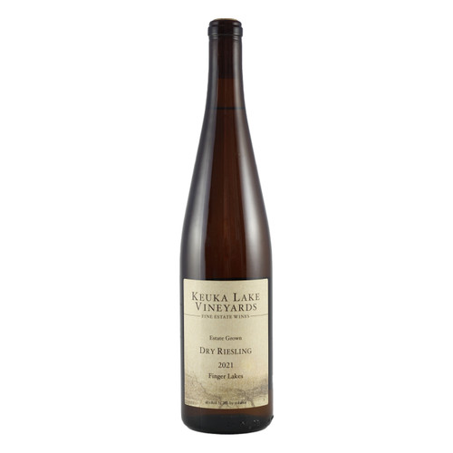 Keuka Lake Vineyards, Dry Riesling Estate 2021 750ml