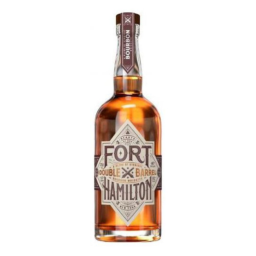 Fort Hamilton Double Barrel Bourbon Whiskey NV 375ml