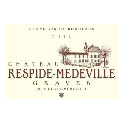 Chateau Respide-Medeville Graves Rouge 2020 750ml Chateau Respide-Medeville Graves Rouge 2020 750ml