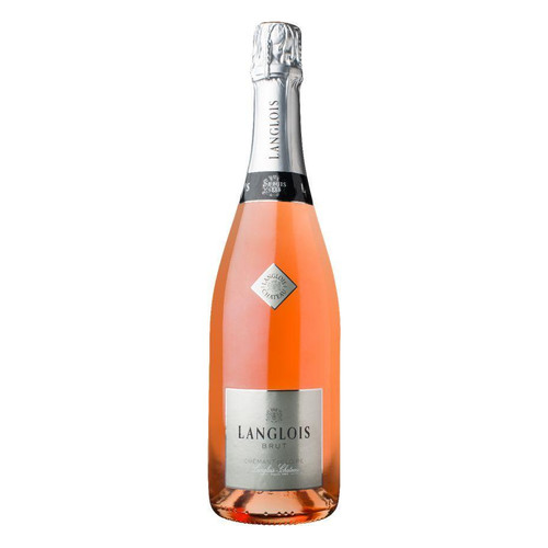 Label/Bottle shot for Langlois-Chateau Cremant de Loire Brut Rose NV 750ml