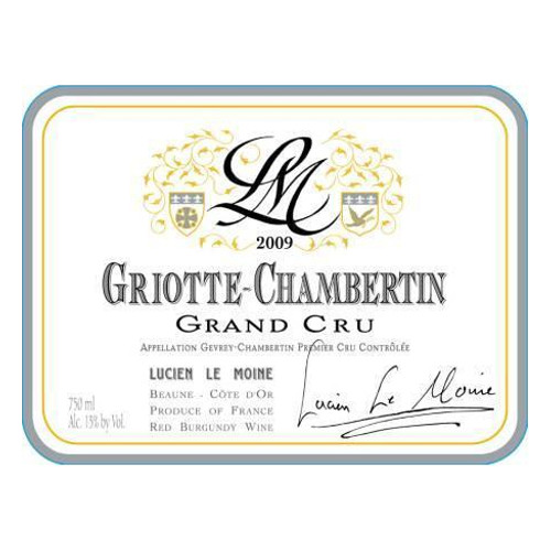 Lucien Le Moine Griotte-Chambertin Grand Cru 2020 750ml Lucien Le Moine Griotte-Chambertin Grand Cru 2020 750ml