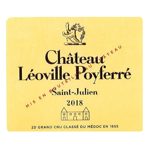 Chateau Leoville Poyferre, Saint-Julien 2eme Grand Cru Classe 2014 750ml