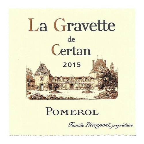 Chateau Gravette de Certan Pomerol 2017 1.5L