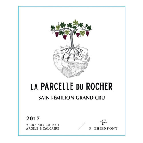 F. Thienpont Saint-Emilion Grand Cru La Parcelle Du Rocher 2017 750ml