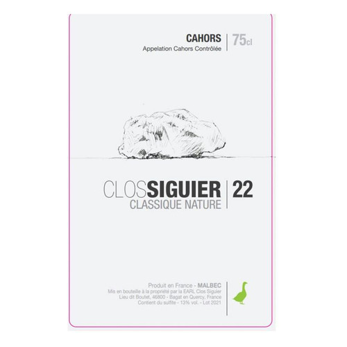 Clos Siguier Classique Nature 2022 750ml
