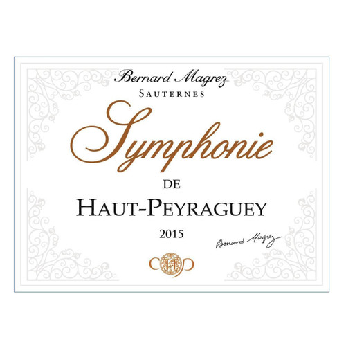 Symphonie de Haut-Peyraguey 2018 375ml