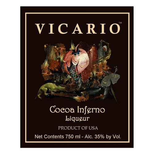 Vicario Cocoa Inferno Liqueur NV 750ml