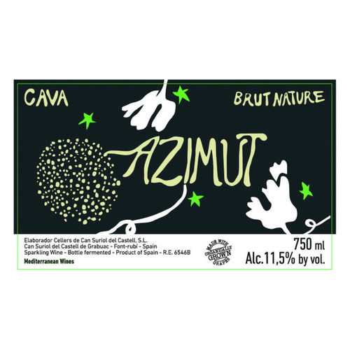 Azimut Cava Brut Nature 2021 750ml