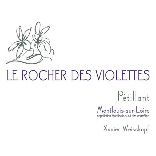 Le Rocher des Violettes Montlouis-sur-Loire Petillant 2019 750ml