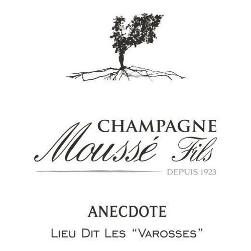 Mousse Fils Champagne Sparkling Anecdote 2019 750ml
