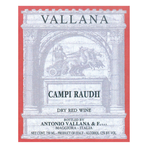 Vallana Campi Raudii 2018 750ml