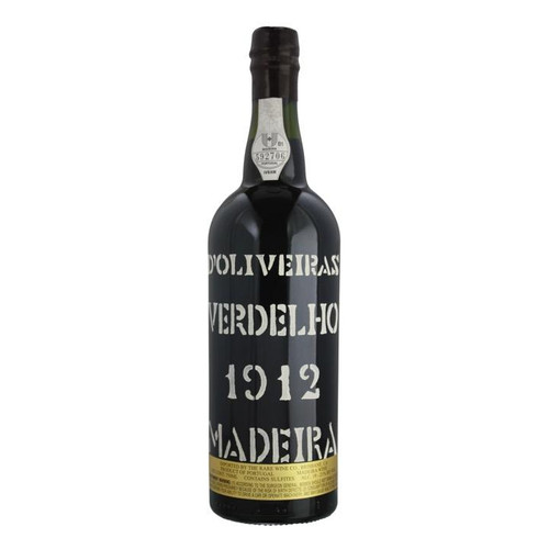 D’Oliveiras Verdelho Vintage Madeira 1912 750ml