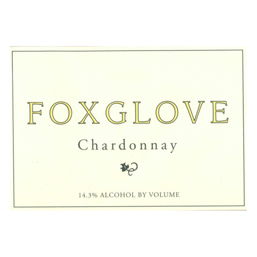 Foxglove San Luis Obispo County Chardonnay 2019 750ml