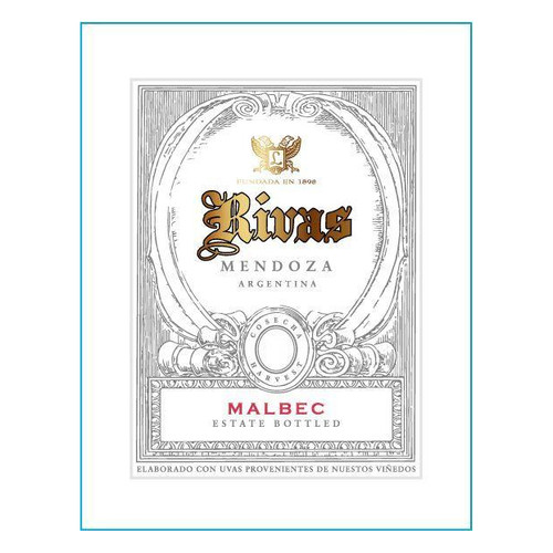 Rivas Malbec Mendoza 2022 750ml