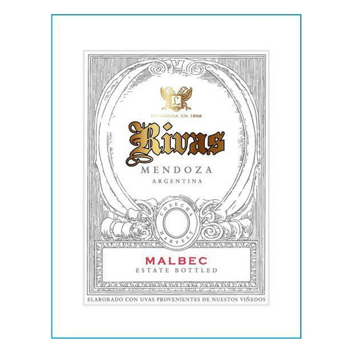Rivas Malbec Mendoza 2021 750ml