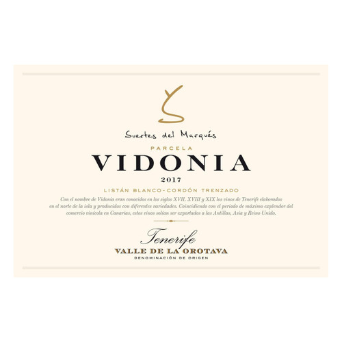 Suertes Del Marques Valle de la Orotava Vidonia 2021 750ml