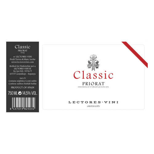Lectores Vini Classic Priorat 2020 750ml