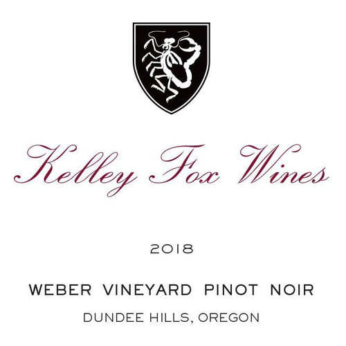 Kelley Fox Wines Pinot Noir Weber Vineyard Dundee Hills 2021 750ml