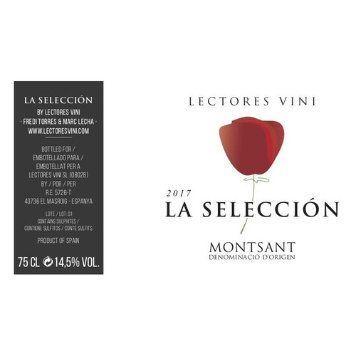 Lectores Vini La Seleccion Montsant 2021 750ml