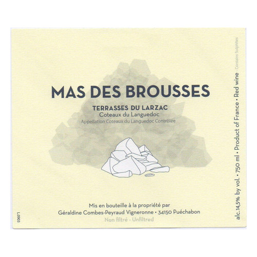 Mas des Brousses Terrasses du Larzac 2021 750ml