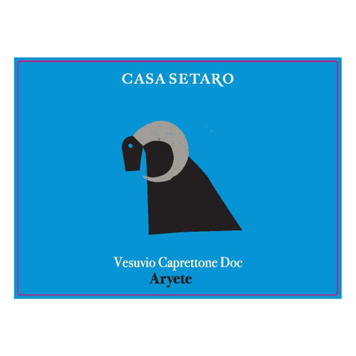 Casa Setaro "Aryete" Vesuvio Caprettone 2021 750ml