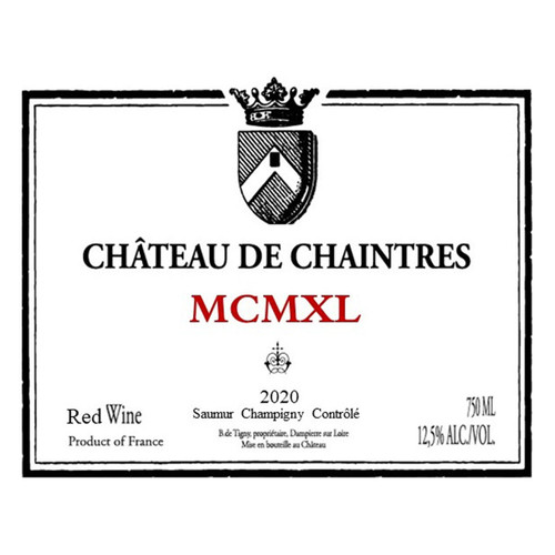 Chateau de Chaintres Saumur-Champigny "MCMXL" 2020 750ml