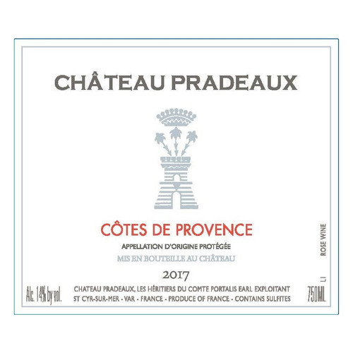 Chateau Pradeaux Côtes de Provence Rosé 2022 750ml