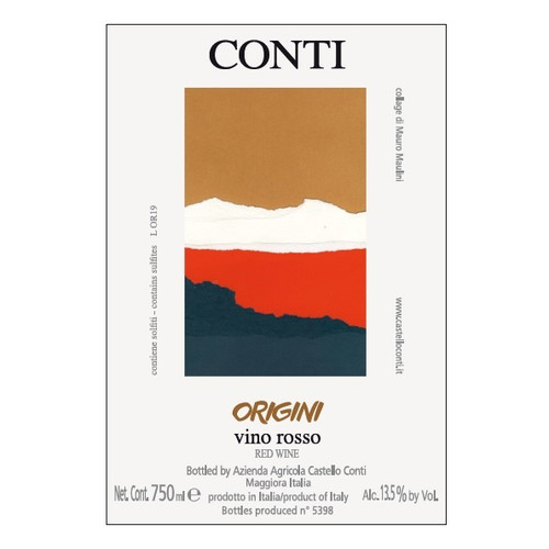 Conti "Origini" Vino Rosso di Alto Piemonte 2021 750ml